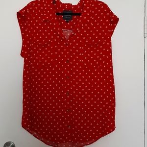 Jachs Girlfriend Short Sleeve Button Up XL